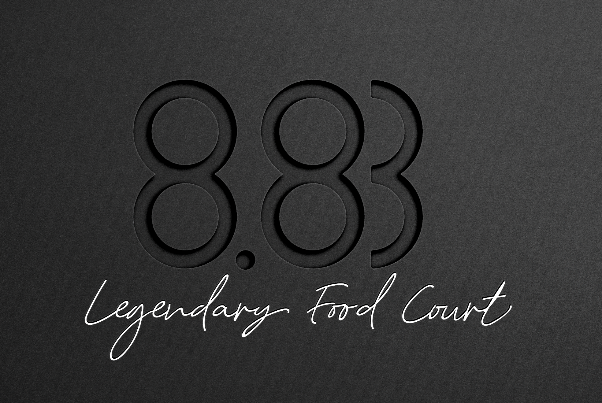 logotype 883 foodcourt